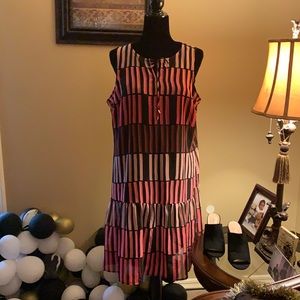 Stylish like new Apt 9 dress Sz L